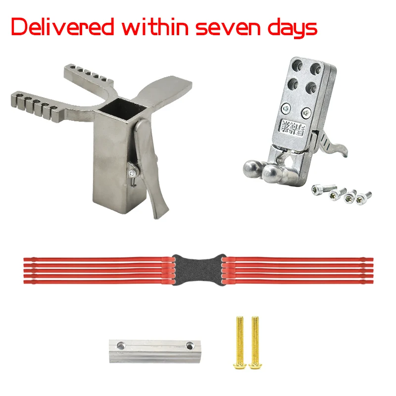 Stainless Steel Slingshot DIY Accessories Slingshot Release Shooting Slingshot Accessories Outdoor Rubber Band Shooting
Stainless Steel Slingshot DIY Accessories Slingshot Release Shooting Slingshot Accessories Outdoor Rubber Band Shooting
