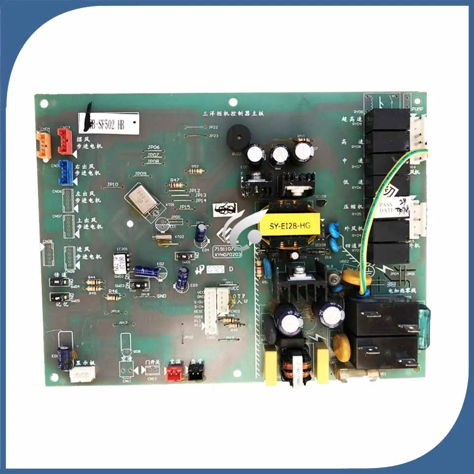 Хорошо работает для платы кондиционирования воздуха CB-SF502HB 719110724 XYH070203 board
Хорошо работает для платы кондиционирования воздуха CB-SF502HB 719110724 XYH070203 board