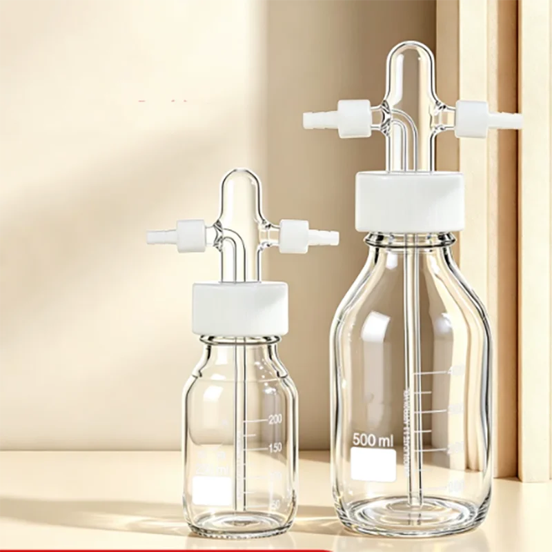 PTFE PTFE gas wash bottle glass wash bottle suction filtration device buffer bottle cache bottle gas detector
PTFE PTFE gas wash bottle glass wash bottle suction filtration device buffer bottle cache bottle gas detector