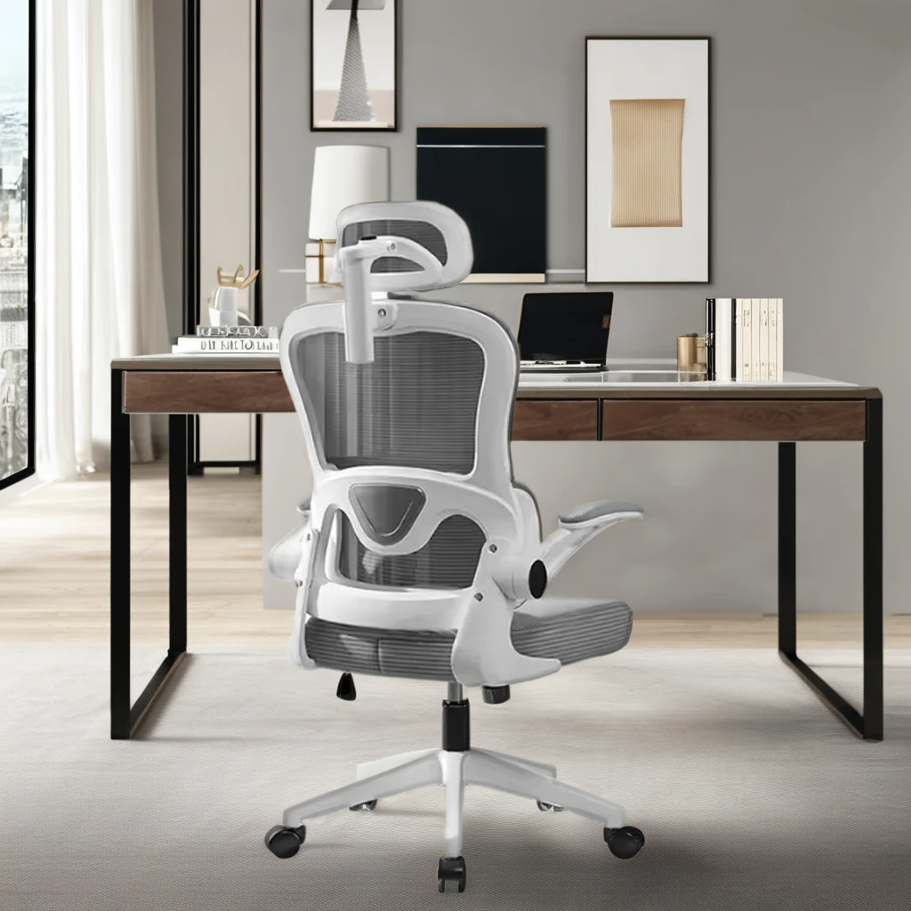 Ergonomic Executive High Back Office Chair Comfortable Computer Manager Lift Modern Swivel Mesh Design Fabric Metal Adjustable
Ergonomic Executive High Back Office Chair Comfortable Computer Manager Lift Modern Swivel Mesh Design Fabric Metal Adjustable