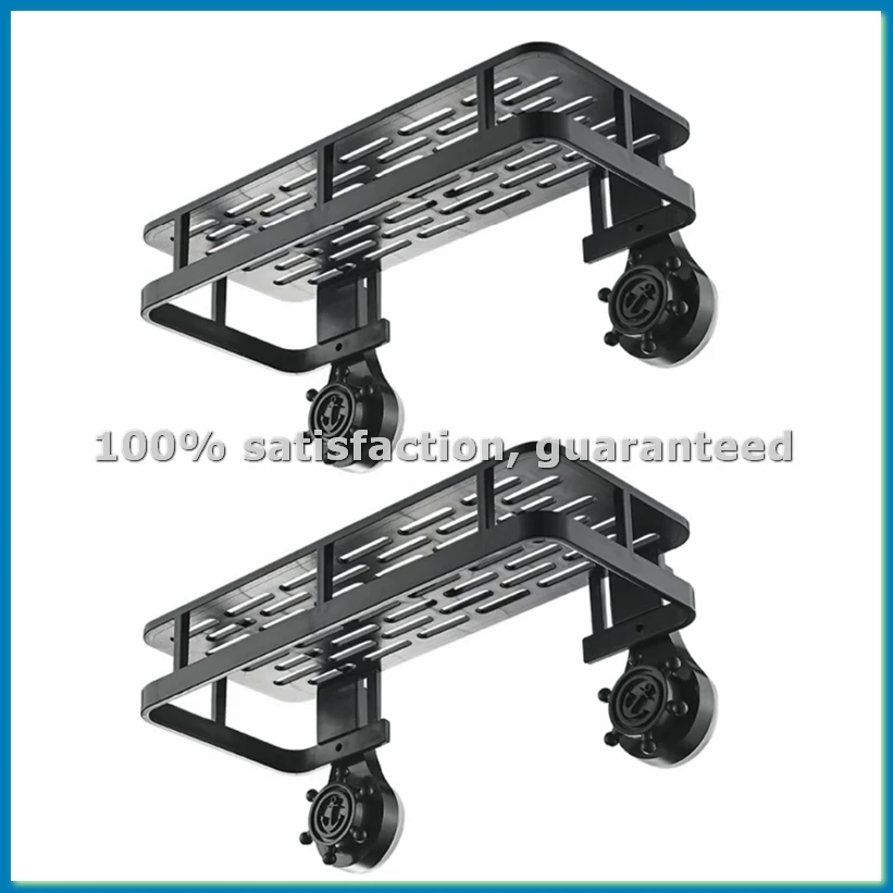 Wall-Mounted Bathroom Storage Rack - Suction Cup Style Bracket for Toilet Toiletries, Household Storage Solution-A50M
Wall-Mounted Bathroom Storage Rack - Suction Cup Style Bracket for Toilet Toiletries, Household Storage Solution-A50M