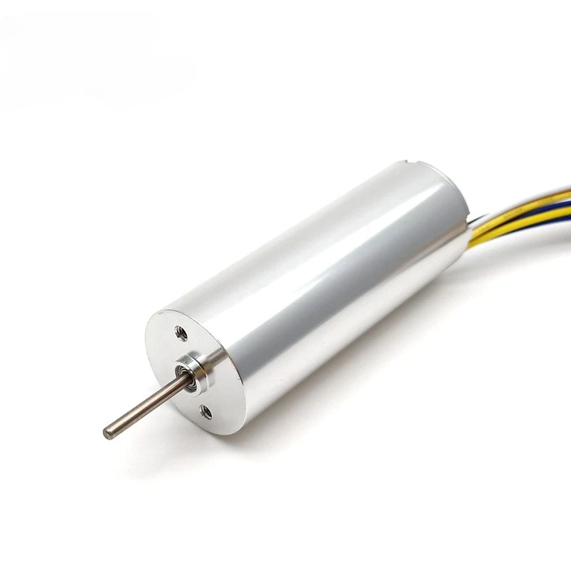 High torque 24V coreless DC brushless motor 2 pairs of poles double balls
High torque 24V coreless DC brushless motor 2 pairs of poles double balls