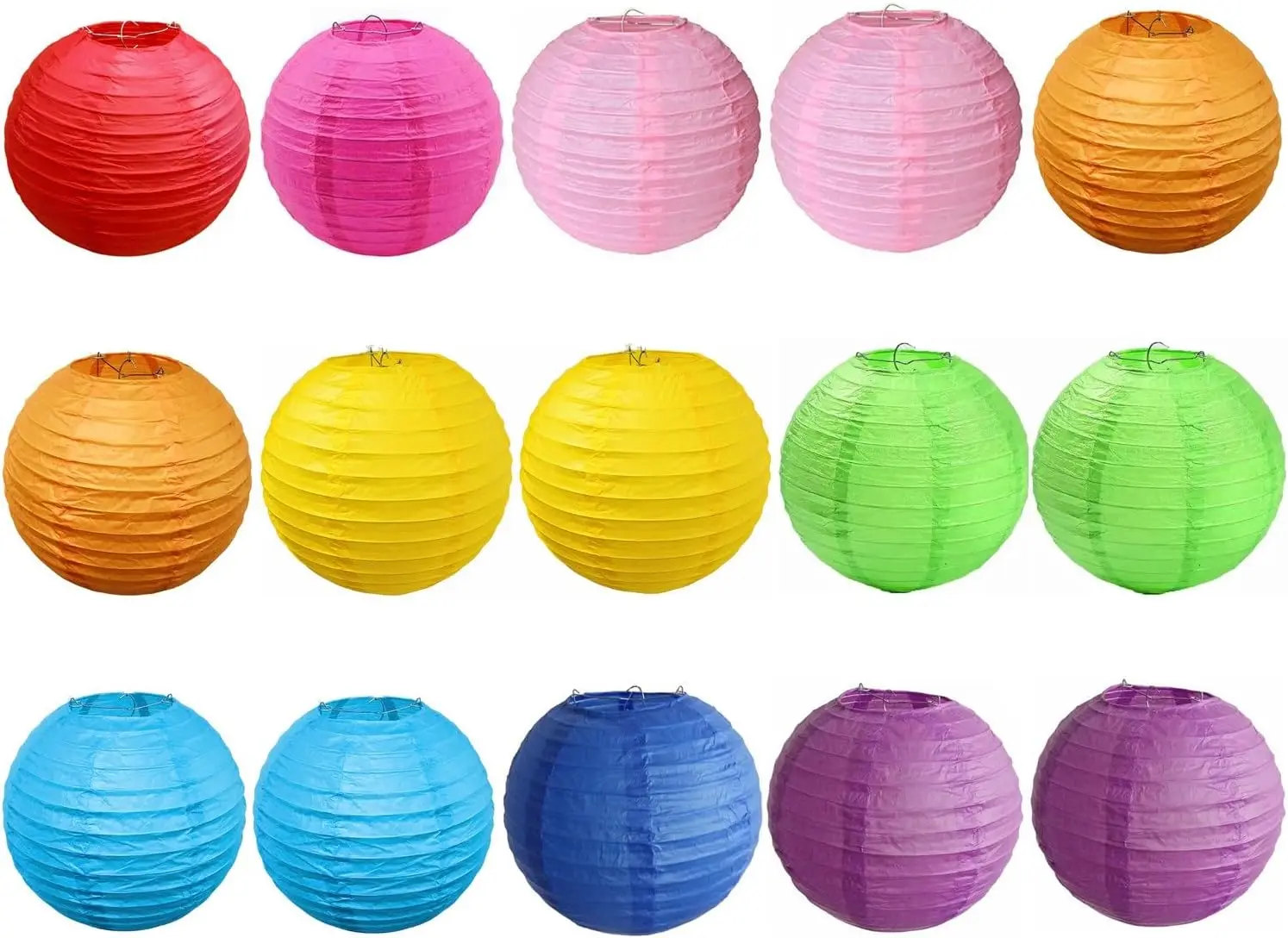 15pcs Multicolor Paper Lanterns Hanging Decor for Party Wedding Birthday
15pcs Multicolor Paper Lanterns Hanging Decor for Party Wedding Birthday