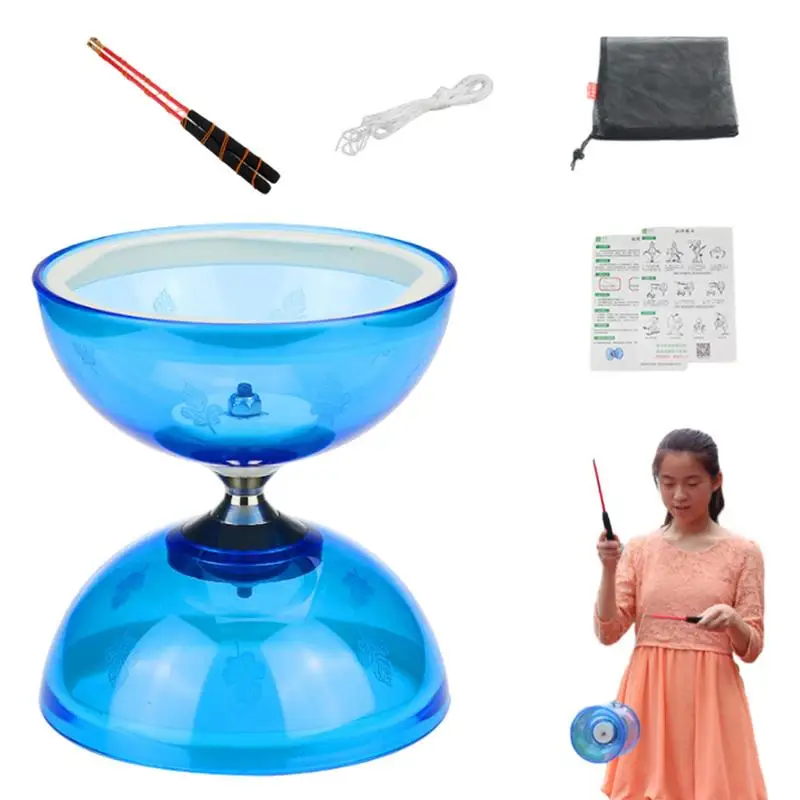 Diabolo Yoyo Pro Triple Bearing Chinese Yoyo Toy Set High Performance Chinese Yoyo Diabolo Skill Toy for Adult Kids Beginners
Diabolo Yoyo Pro Triple Bearing Chinese Yoyo Toy Set High Performance Chinese Yoyo Diabolo Skill Toy for Adult Kids Beginners