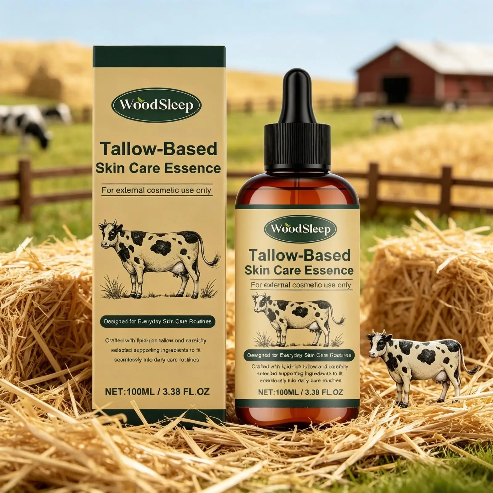 Woodsleep Grass Fed Beef Tallow Serum Deep Hydration Face Wrinkle Removal Firm Skin Barrier Repair Smooth Copper Peptide Serum
Woodsleep Grass Fed Beef Tallow Serum Deep Hydration Face Wrinkle Removal Firm Skin Barrier Repair Smooth Copper Peptide Serum