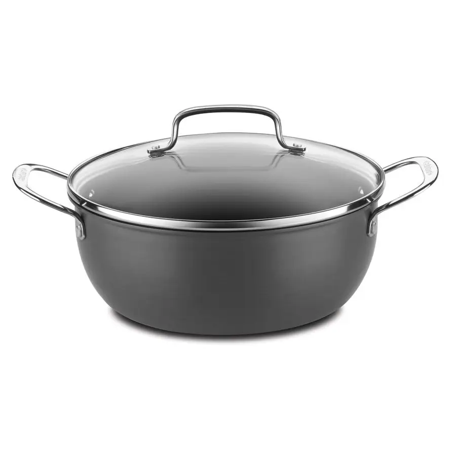 65026CP Chefs Classic 5Quart Chili Pot with Cover NonstickHardAnodized, Black
65026CP Chefs Classic 5Quart Chili Pot with Cover NonstickHardAnodized, Black