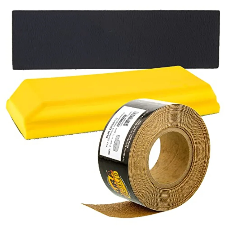 Pro Series Rectangle 10" x 2-3/4" Hand Sanding Block Pad with Hook and Loop Backing and PSA Adapter Pad and 60 Grit PSA Longboa
Pro Series Rectangle 10" x 2-3/4" Hand Sanding Block Pad with Hook and Loop Backing and PSA Adapter Pad and 60 Grit PSA Longboa
