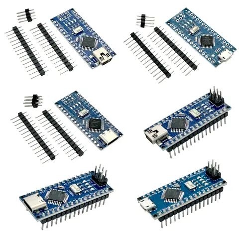 Arduino Nano V3.0 Development board ATMEGA328PB Controller Module 16Mhz With the bootloader compatible and Nano expansion board