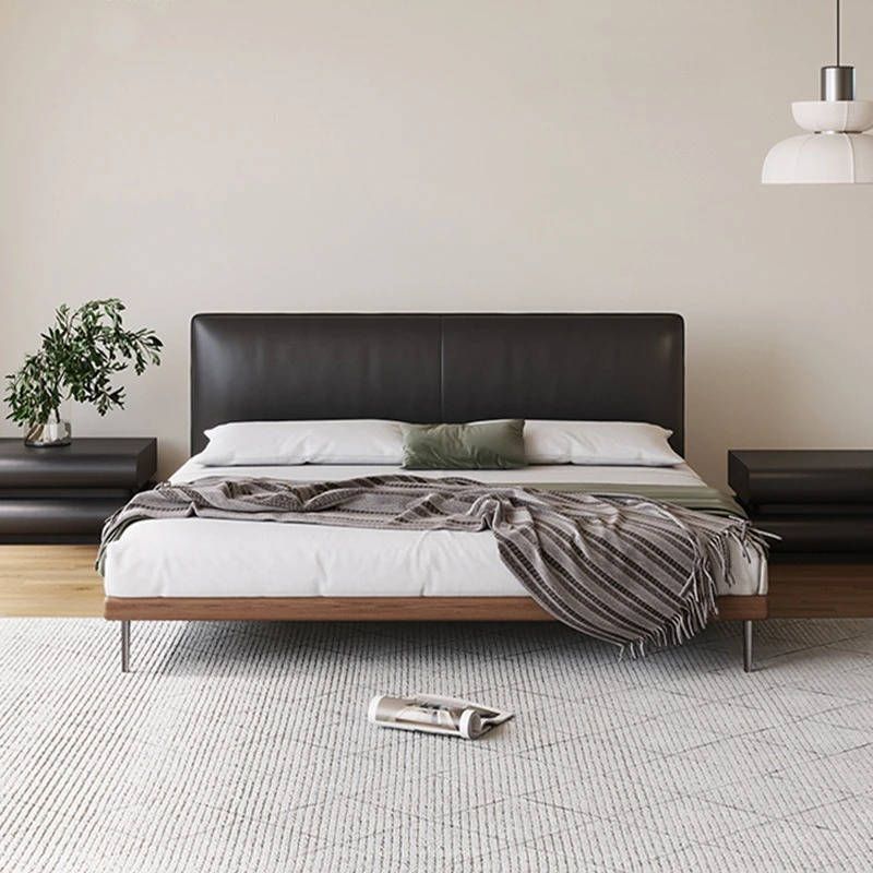 bed black thin bedside retro style soft bag bed modern simple Comfortable Bedroom furniture
bed black thin bedside retro style soft bag bed modern simple Comfortable Bedroom furniture