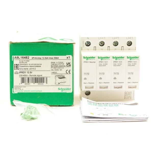 2026 A9l16482 Modular Surge Arrester Type 1+2 3p+n Acti9 Iprd1 12.5 Vat Inc Brand New Original Spot Plc
2026 A9l16482 Modular Surge Arrester Type 1+2 3p+n Acti9 Iprd1 12.5 Vat Inc Brand New Original Spot Plc