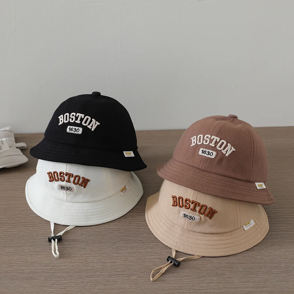 Kids Fisherman Caps Spring Autumn Infant Baby Boys BOSTON Embroidered Sun Hats Toddler Accessories Girls Bucket Hat
Kids Fisherman Caps Spring Autumn Infant Baby Boys BOSTON Embroidered Sun Hats Toddler Accessories Girls Bucket Hat