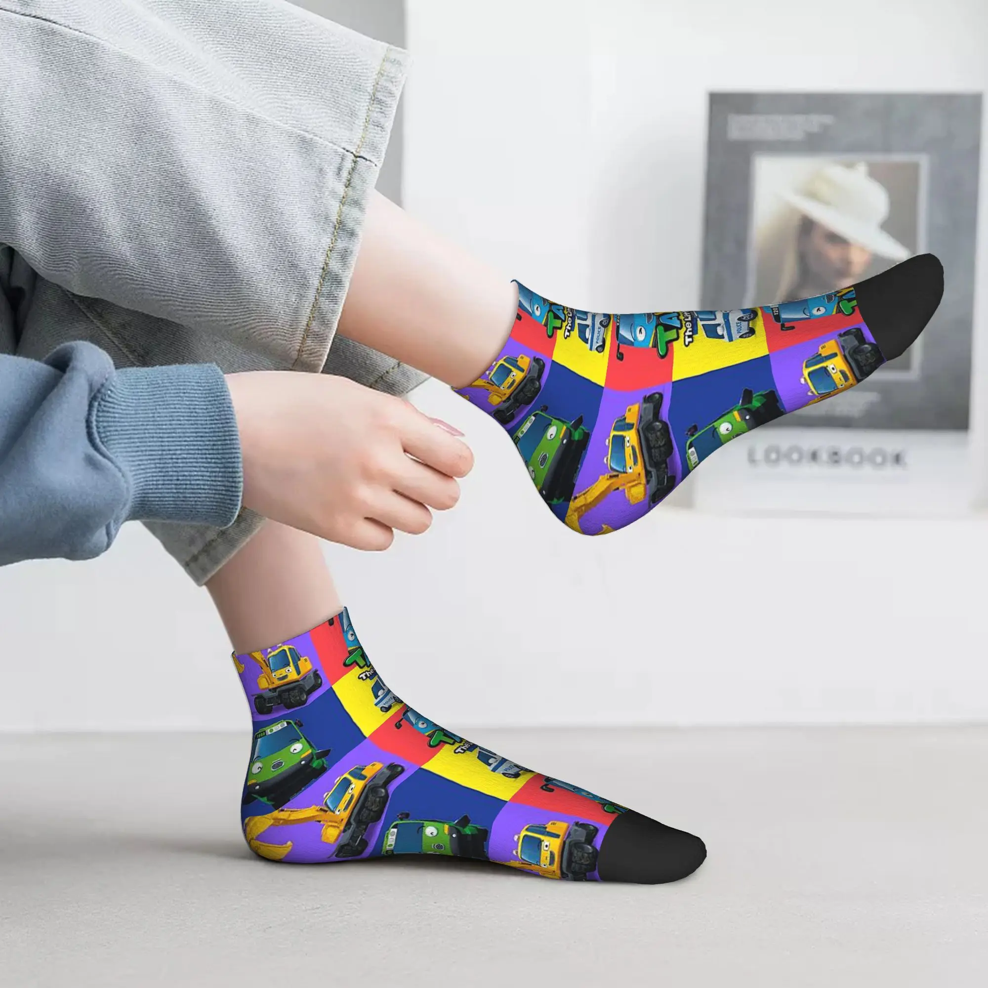 All Seasons Tayo The Little Bus Cartoon Socks Harajuku High Quality Crew Socks Fashion Stockings for Men Women Gifts
All Seasons Tayo The Little Bus Cartoon Socks Harajuku High Quality Crew Socks Fashion Stockings for Men Women Gifts