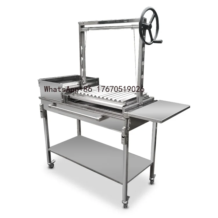 Stainless Steel Multifunctional Barbecue, Grilled Meat Stew, Outdoor Gathering, Santa Maria Argentina Barbecue Grill - HDL18
Stainless Steel Multifunctional Barbecue, Grilled Meat Stew, Outdoor Gathering, Santa Maria Argentina Barbecue Grill - HDL18