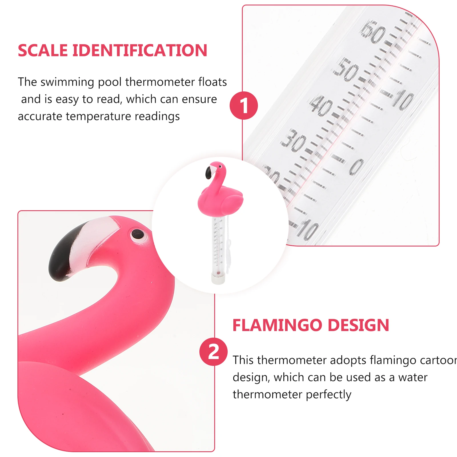 1pc Water Thermometer Floating Pool Fish Tank Bathtub Flamingo Shaped Durable Shatter Resistant Accurate Fahrenheit Celsius
1pc Water Thermometer Floating Pool Fish Tank Bathtub Flamingo Shaped Durable Shatter Resistant Accurate Fahrenheit Celsius