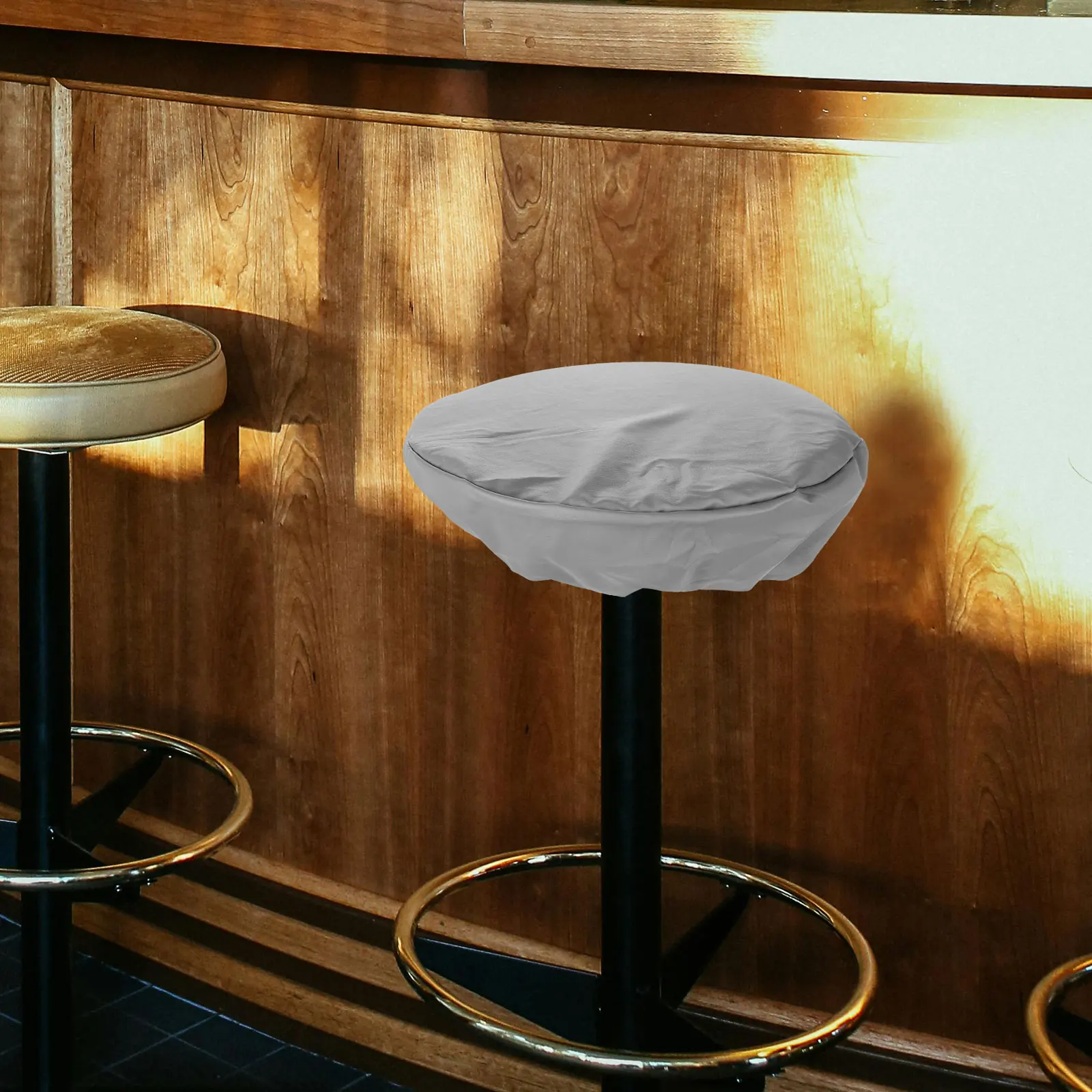 Waterproof Oilproof Stool Cover Round Bar Chair Protector Gray Polyester Decorative Cushion Elastic B Extended Service
Waterproof Oilproof Stool Cover Round Bar Chair Protector Gray Polyester Decorative Cushion Elastic B Extended Service