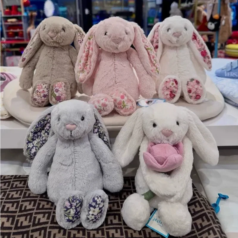 Authentic Jellycat Bunny Plush Toy Soft Stuffed Rabbit Strawberry Printed Ears Doll Birthday Gift For Adult Home Decoration
Authentic Jellycat Bunny Plush Toy Soft Stuffed Rabbit Strawberry Printed Ears Doll Birthday Gift For Adult Home Decoration