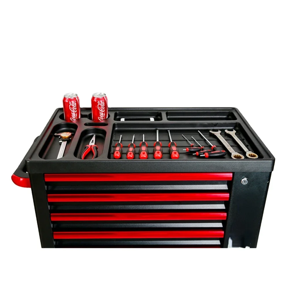 Black metal storage cabinet with quick lock system and plastic top jacking tool cabinet with LED light Hot sales
Black metal storage cabinet with quick lock system and plastic top jacking tool cabinet with LED light Hot sales