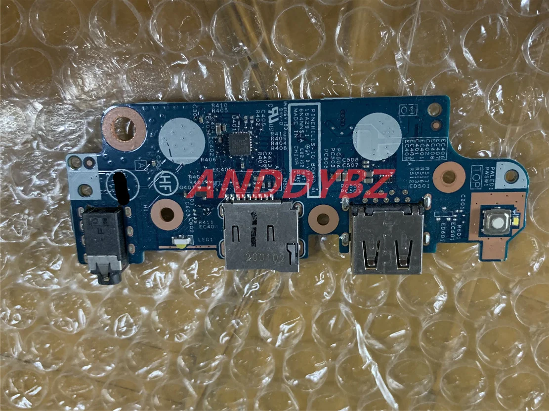 Original FOR DELL Switch board USB board PINEHILLS IO BOARD 18A29-1 6N4NN TESED OK
Original FOR DELL Switch board USB board PINEHILLS IO BOARD 18A29-1 6N4NN TESED OK