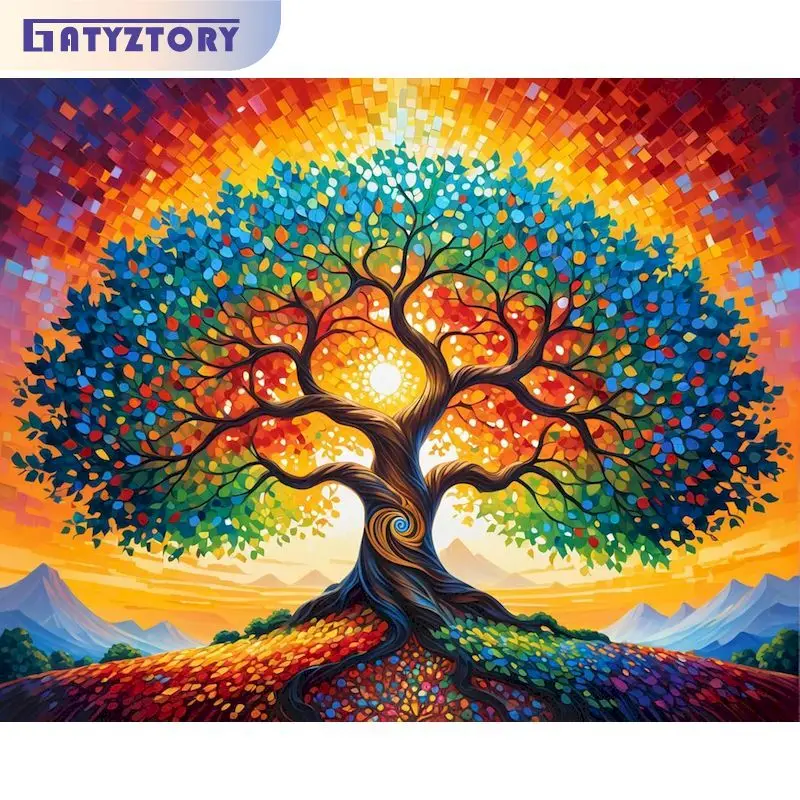 Colorful Tree Paint By Numbers Home Decor DIY Color by Number for Beginner Scenery Acrylic Painting on Canvas Create Wall Art
Colorful Tree Paint By Numbers Home Decor DIY Color by Number for Beginner Scenery Acrylic Painting on Canvas Create Wall Art