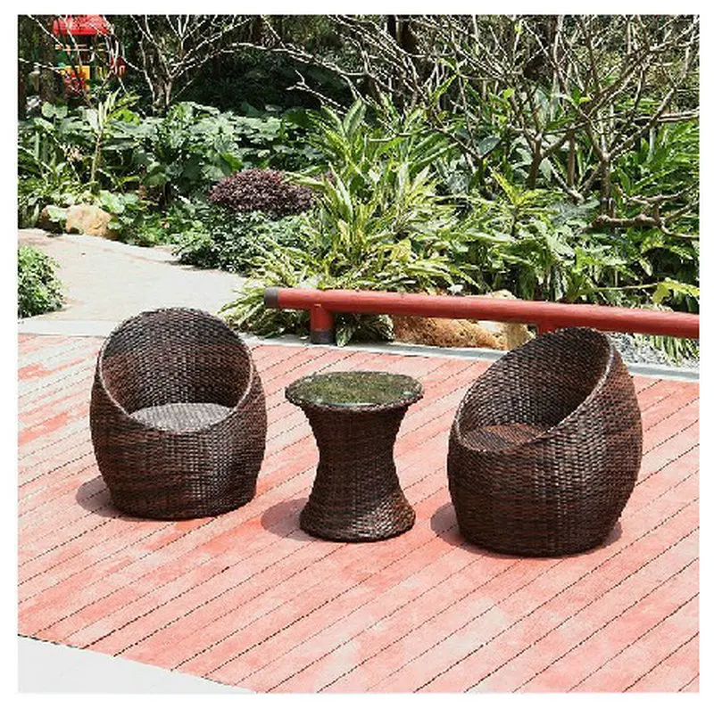 HYS outdoor leisure table and chair balcony courtyard chair indoor coffee table rattan chair three-piece set
HYS outdoor leisure table and chair balcony courtyard chair indoor coffee table rattan chair three-piece set