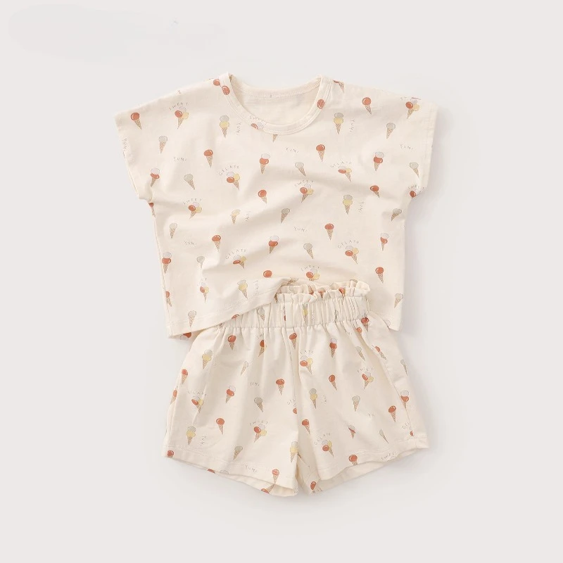 Baby Summer Clothes Cute Print Two Piece Set Boys Girl Infant Print Toddler Breathable Comfortable Outfits Short Sleeve Cartoon
Baby Summer Clothes Cute Print Two Piece Set Boys Girl Infant Print Toddler Breathable Comfortable Outfits Short Sleeve Cartoon
