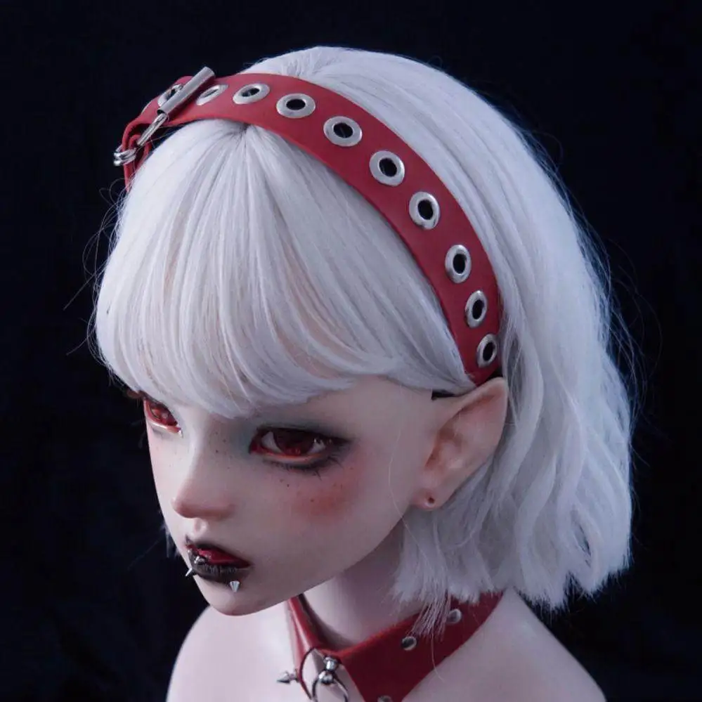 Черно-красная кожаная повязка на голову в стиле панк-готика Y2K для женщин, аксессуар для волос в темном стиле субкультуры, подчеркивающий индивидуальность
Черно-красная кожаная повязка на голову в стиле панк-готика Y2K для женщин, аксессуар для волос в темном стиле субкультуры, подчеркивающий индивидуальность