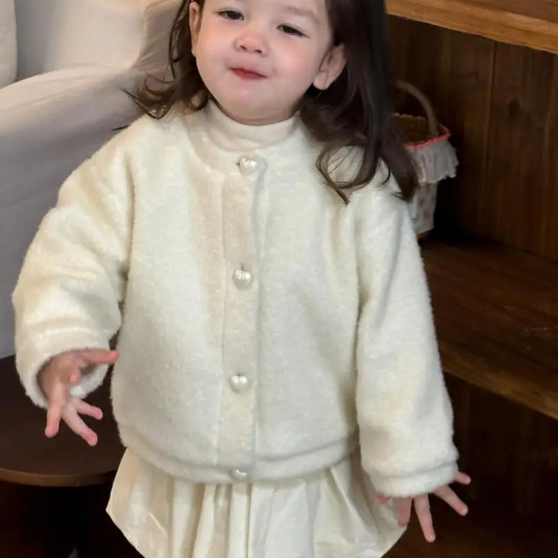 2025 Winter New Girls Warm Coat Long Sleeve Solid Children Jacket Princess Cute Baby Girl Fleece Coat Fashion Kids Clothes
2025 Winter New Girls Warm Coat Long Sleeve Solid Children Jacket Princess Cute Baby Girl Fleece Coat Fashion Kids Clothes