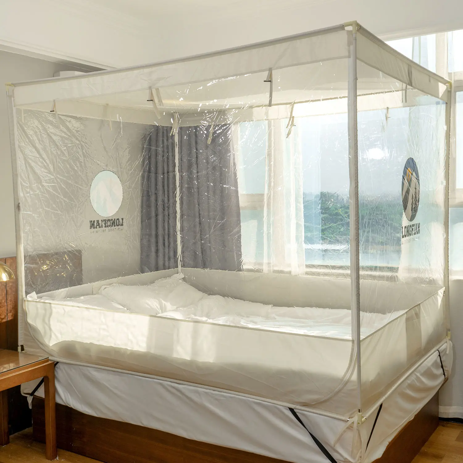 200*180*150cm TPU Sleeping Canopy Tent for Simulated Altitude Training Systems for Hypoxic Generator (Tent Only)
200*180*150cm TPU Sleeping Canopy Tent for Simulated Altitude Training Systems for Hypoxic Generator (Tent Only)