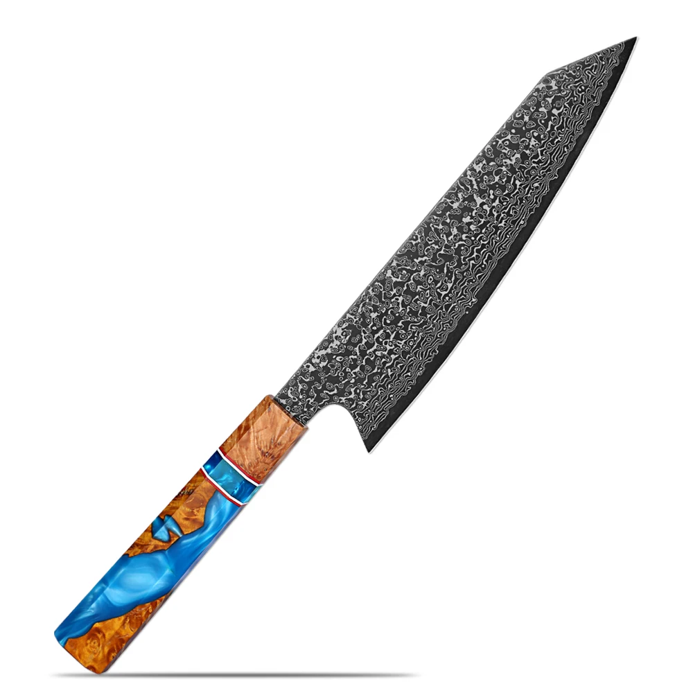 Japanese Kiritsuke Chef Knife 8 Inch Professional Sharp Damascus Knife VG-10 Damascus Steel Kitchen Gyuto knife Octagonal Handle
Japanese Kiritsuke Chef Knife 8 Inch Professional Sharp Damascus Knife VG-10 Damascus Steel Kitchen Gyuto knife Octagonal Handle