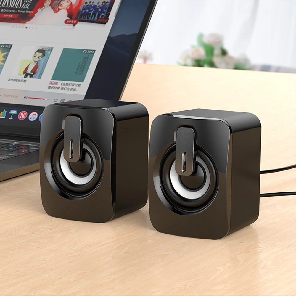 Mini Computer Speaker USB Wired Speakers HIFI Stereo Sound Surround Loudspeaker For PC Laptop Notebook
Mini Computer Speaker USB Wired Speakers HIFI Stereo Sound Surround Loudspeaker For PC Laptop Notebook