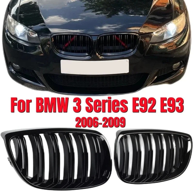 Double Line Grills Front Bumper Racing Grill for BMW E92 E93 2 doors Pre-LCI M3 2006-2009 High Quality Car Styling Parts
Double Line Grills Front Bumper Racing Grill for BMW E92 E93 2 doors Pre-LCI M3 2006-2009 High Quality Car Styling Parts