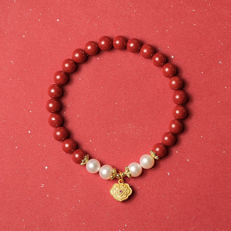 Natural Raw Ore Purple Gold Sand Imperial Sand Bracelet Sterling Silver Lock Freshwater Pearl Beeswax Bracelet for Women
Natural Raw Ore Purple Gold Sand Imperial Sand Bracelet Sterling Silver Lock Freshwater Pearl Beeswax Bracelet for Women