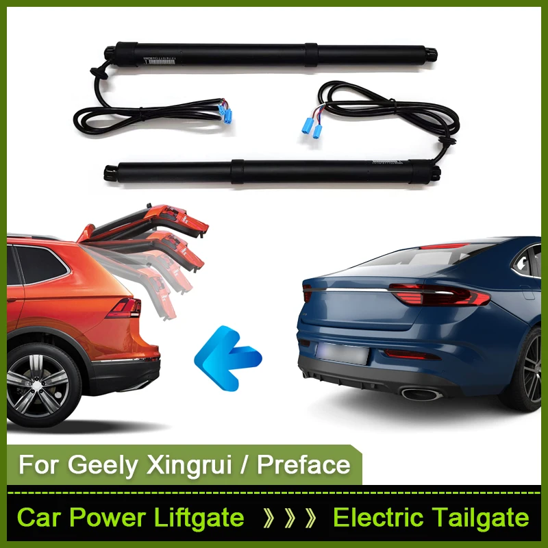 Автомобильная электрическая система подъема задней двери для Geely Xingrui Preface 2020 ~ 2024, автоматический подъемник задней двери
Автомобильная электрическая система подъема задней двери для Geely Xingrui Preface 2020 ~ 2024, автоматический подъемник задней двери