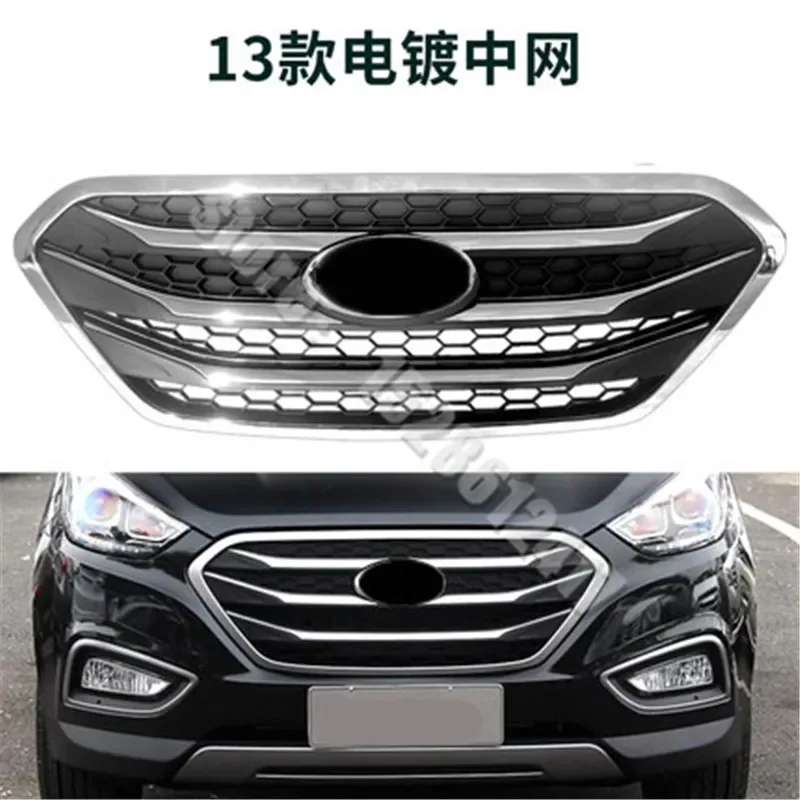 High Quality Abs Chrome Front Grille Refit Around Trim Grills Racing For Hyundai Ix35 2013 2014 2015 Car Styling
High Quality Abs Chrome Front Grille Refit Around Trim Grills Racing For Hyundai Ix35 2013 2014 2015 Car Styling