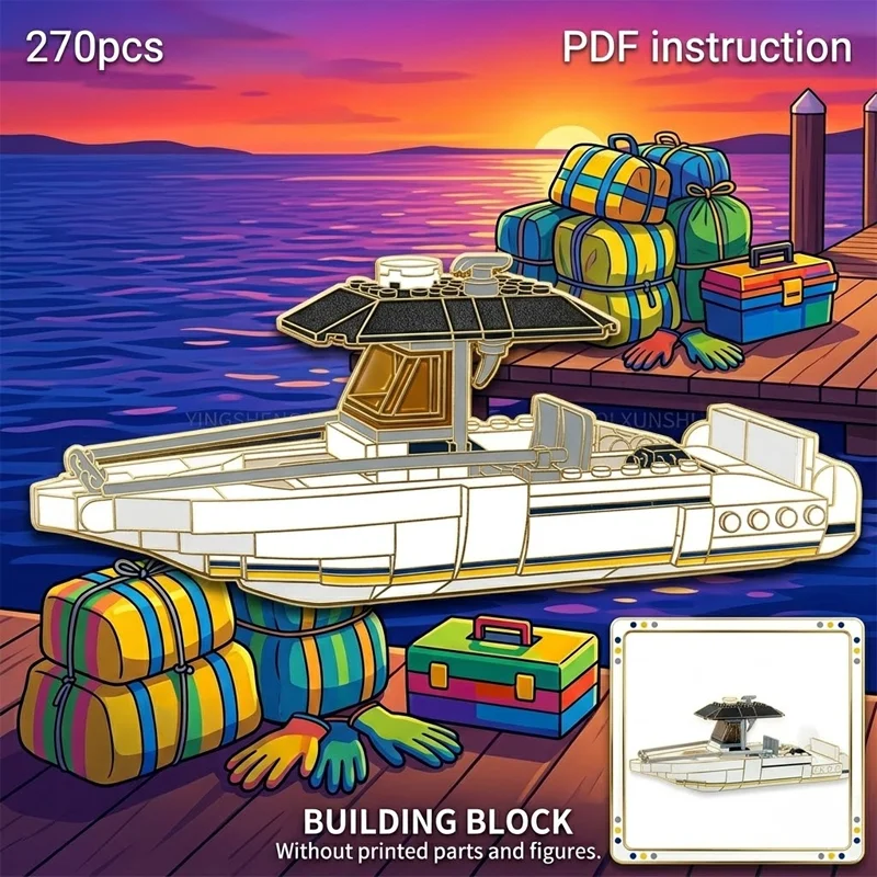 Display Model MOC Slice Life Boat Building Blocks Classic TV Show Dexter Miami Crime Scene Ship Adult Collectible Brick Toy
Display Model MOC Slice Life Boat Building Blocks Classic TV Show Dexter Miami Crime Scene Ship Adult Collectible Brick Toy