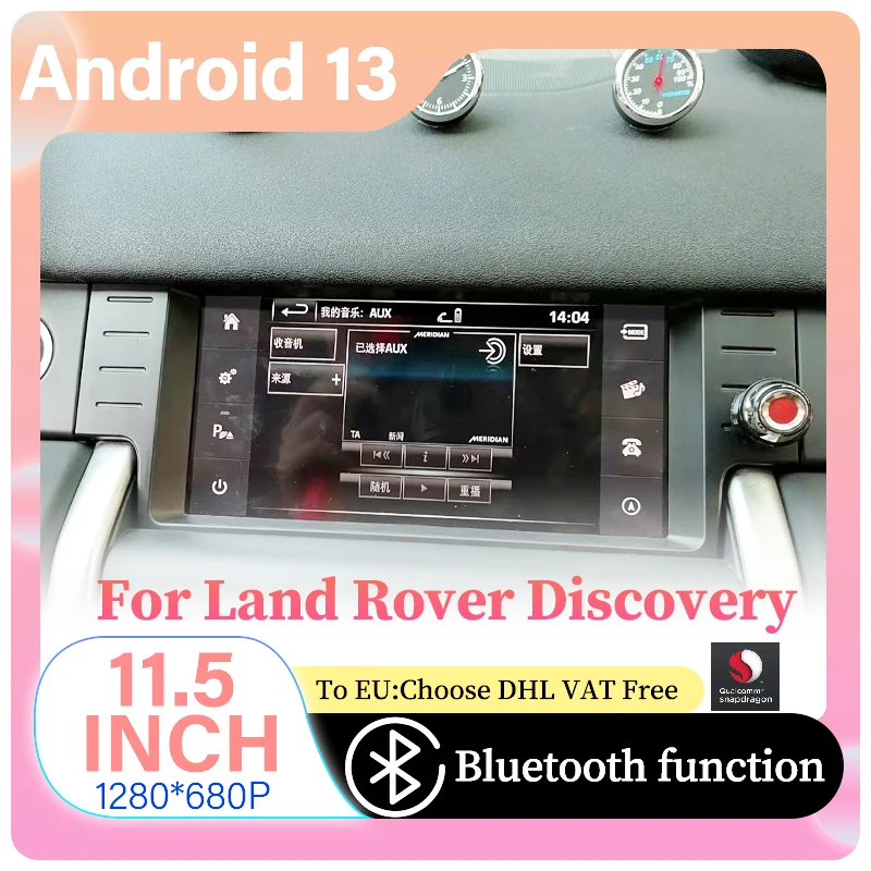 Android 13 Car Radio Player GPS For Land Rover Range Rover Discovery Sport Wireless Carplay Auto Navigation Multimedia Player
Android 13 Car Radio Player GPS For Land Rover Range Rover Discovery Sport Wireless Carplay Auto Navigation Multimedia Player