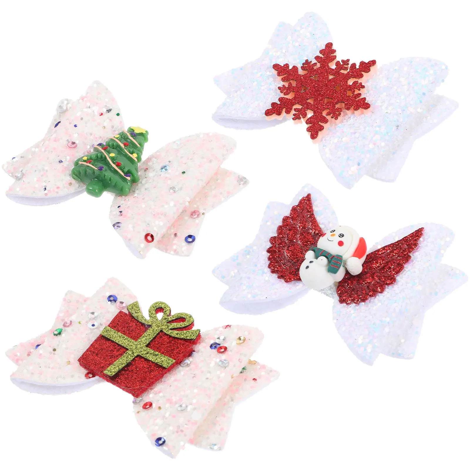4Pcs Bowknot Hair Clips Kids Accessories Girls Christmas Themed Hairpin Material Birthday Garden Event
4Pcs Bowknot Hair Clips Kids Accessories Girls Christmas Themed Hairpin Material Birthday Garden Event