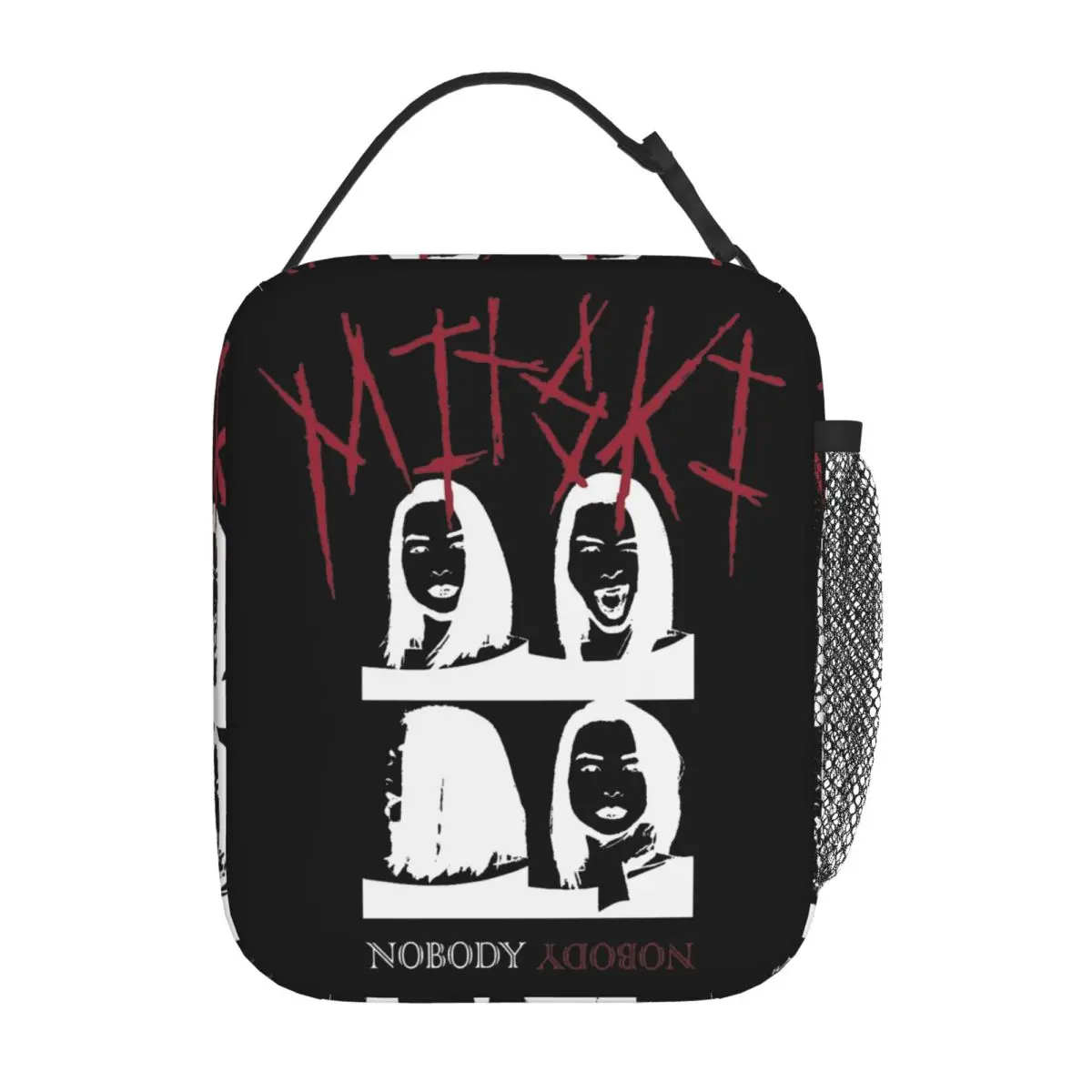 Mitski Nobody Insulated Lunch Bags Portable Reusable Thermal Bag Tote Lunch Box Work Travel Men Women
Mitski Nobody Insulated Lunch Bags Portable Reusable Thermal Bag Tote Lunch Box Work Travel Men Women