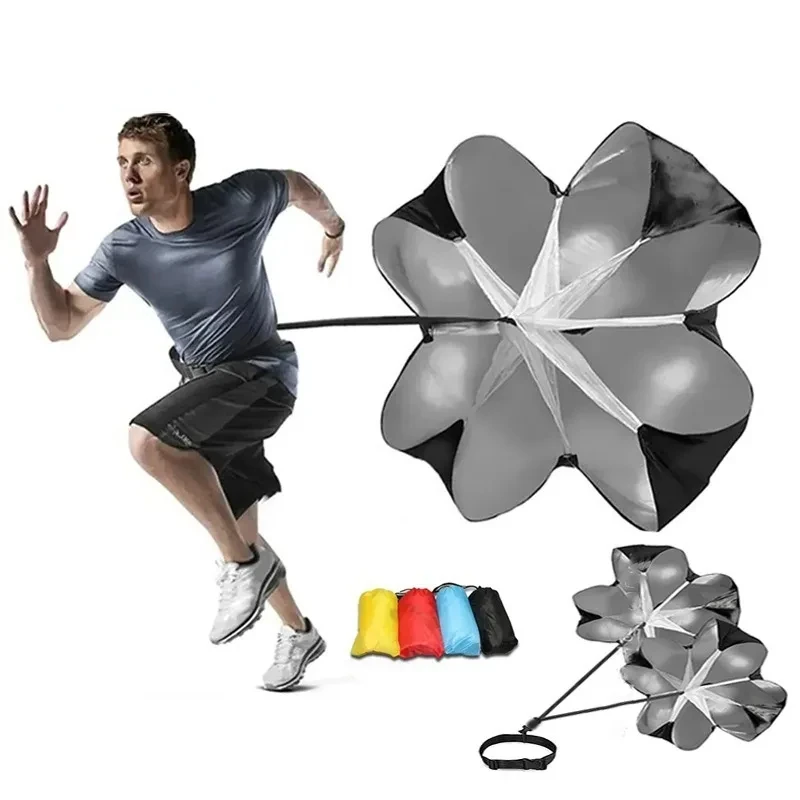 Adjustable Speed Parachute Agility Training Umbrella Football Soccer Resistance Rope Fitness Running Chute Sports Obstacles Tool
Adjustable Speed Parachute Agility Training Umbrella Football Soccer Resistance Rope Fitness Running Chute Sports Obstacles Tool