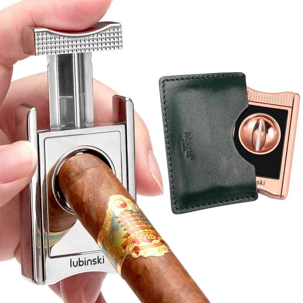 Lubinski Cigar V Cutter Metal Folded Support Holder Cigar Stand Portable Luxury Single Blade V Cut Cigar Cutter
Lubinski Cigar V Cutter Metal Folded Support Holder Cigar Stand Portable Luxury Single Blade V Cut Cigar Cutter
