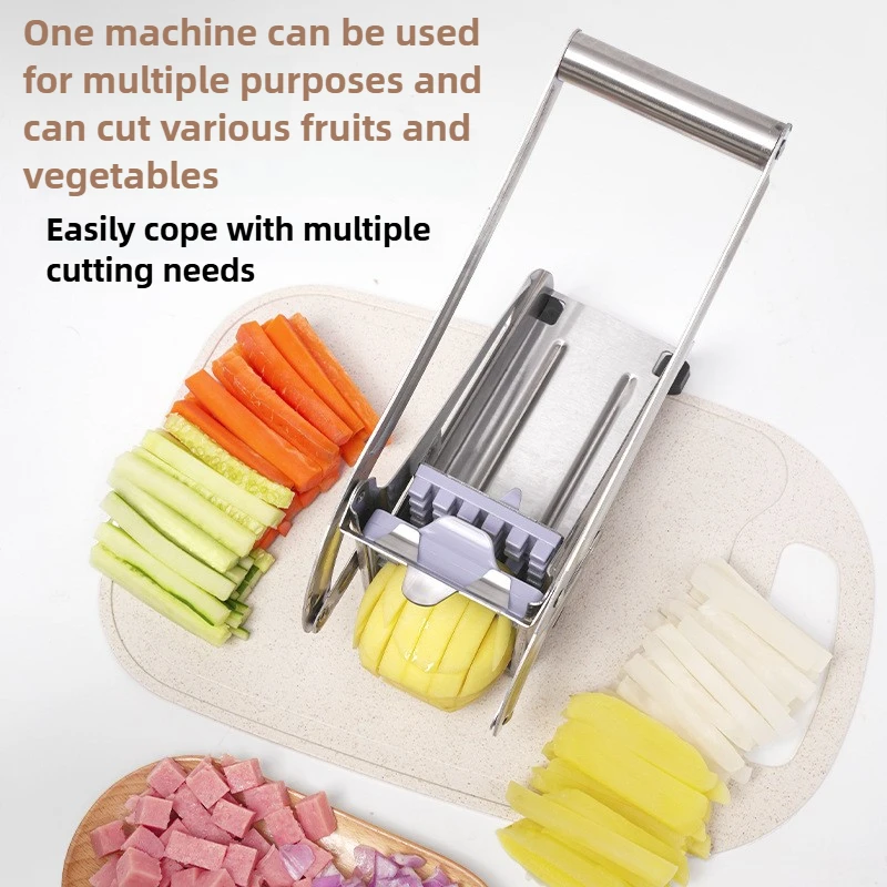 Cutting Potato Machine Multifunction Stainless Steel Cut Manual Vegetable Cutter Tool Potato Cut Cucumber Fruits And Vegetables
Cutting Potato Machine Multifunction Stainless Steel Cut Manual Vegetable Cutter Tool Potato Cut Cucumber Fruits And Vegetables