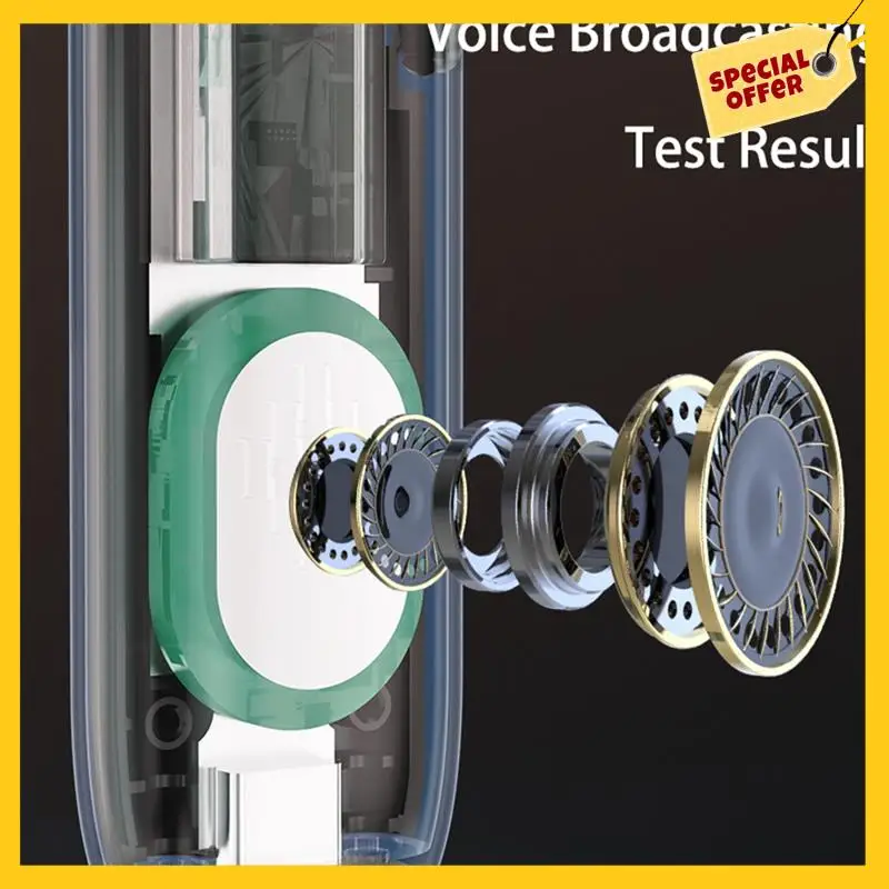 Abcynon-Contact Alcohol Tester Portable Alcometer Breathalyzer With LCD Display Voice Broadcast Alcohol Detector
Abcynon-Contact Alcohol Tester Portable Alcometer Breathalyzer With LCD Display Voice Broadcast Alcohol Detector