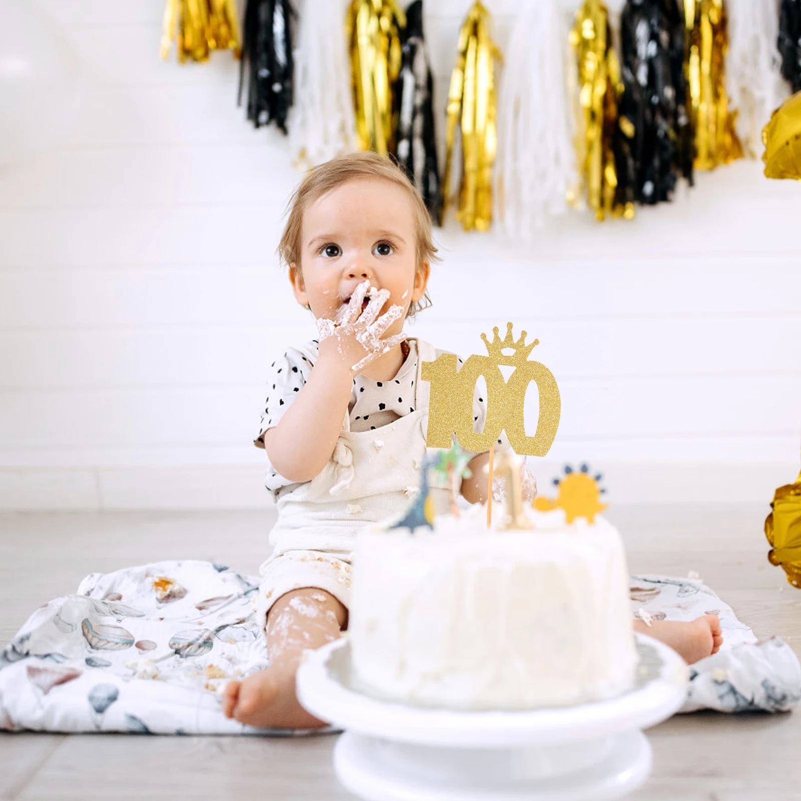 10pcs Cake Decorations for Baby Shower Party Birthday Toppers Anniversary EcoFriendly Thick Cardstock Cake Banner
10pcs Cake Decorations for Baby Shower Party Birthday Toppers Anniversary EcoFriendly Thick Cardstock Cake Banner