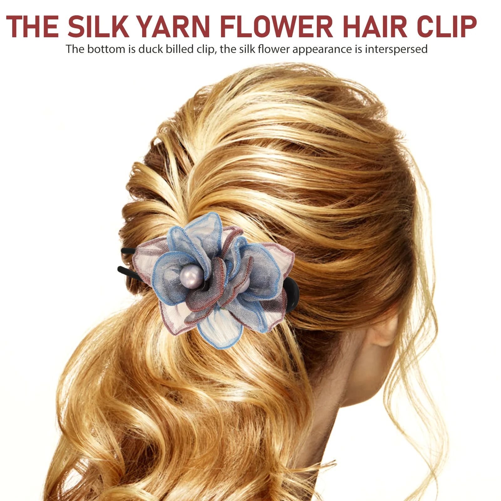 Duckbill Hairpin French Clips Decorative Accessories Women Thick Jewelry Wedding Flower Styling Sectioning Silk Yarn Plastic
Duckbill Hairpin French Clips Decorative Accessories Women Thick Jewelry Wedding Flower Styling Sectioning Silk Yarn Plastic