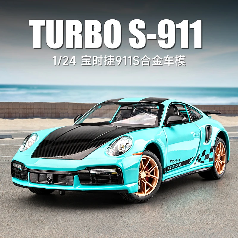 1:32 Porsche 911 997 Diecast Alloy Model Car Miniature Turbo S Metal Supercar Vehicle Birthday Gift For Children Kids Toys Boys
1:32 Porsche 911 997 Diecast Alloy Model Car Miniature Turbo S Metal Supercar Vehicle Birthday Gift For Children Kids Toys Boys