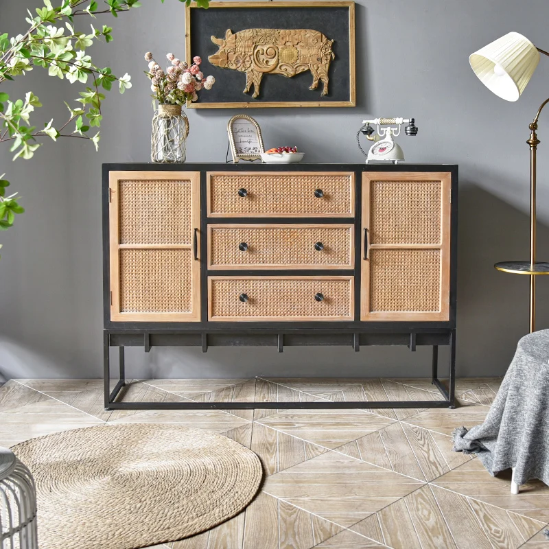 Modern Farmhouse Dining Room Buffet Cabinet Retro Wooden Restaurant Storage Sideboard For Kitchen & Living Room
Modern Farmhouse Dining Room Buffet Cabinet Retro Wooden Restaurant Storage Sideboard For Kitchen & Living Room