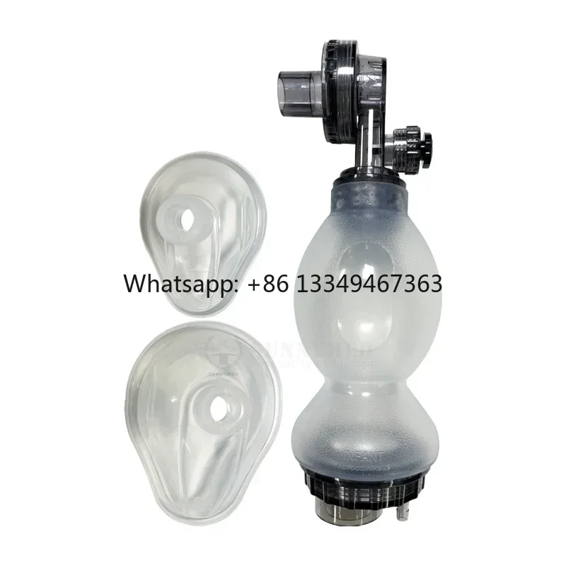 SY-K001 First Aid Kits Oxygen Ambu Bag Medical Disposable and Latex Free PVC Silicone Manual Resuscitator
SY-K001 First Aid Kits Oxygen Ambu Bag Medical Disposable and Latex Free PVC Silicone Manual Resuscitator