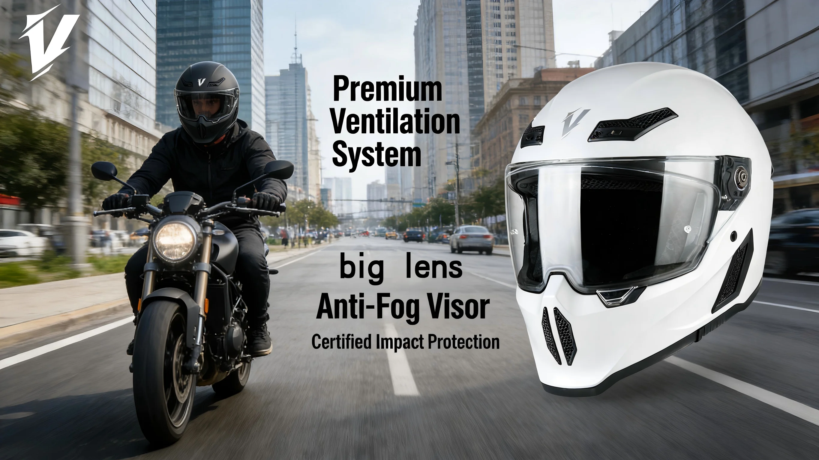 Мотошлем VGV K666, популярный полнолицевой шлем для гонок, обеспечивающий безопасность, подходит для мужчин и женщин, для использования в любое время года.
Мотошлем VGV K666, популярный полнолицевой шлем для гонок, обеспечивающий безопасность, подходит для мужчин и женщин, для использования в любое время года.