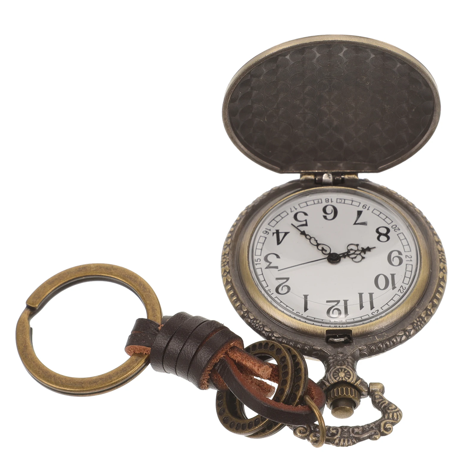 Retro Pocket Watch Keychain Pendant for Men Vintage Mens Metal Watches Zinc Alloy Man
Retro Pocket Watch Keychain Pendant for Men Vintage Mens Metal Watches Zinc Alloy Man