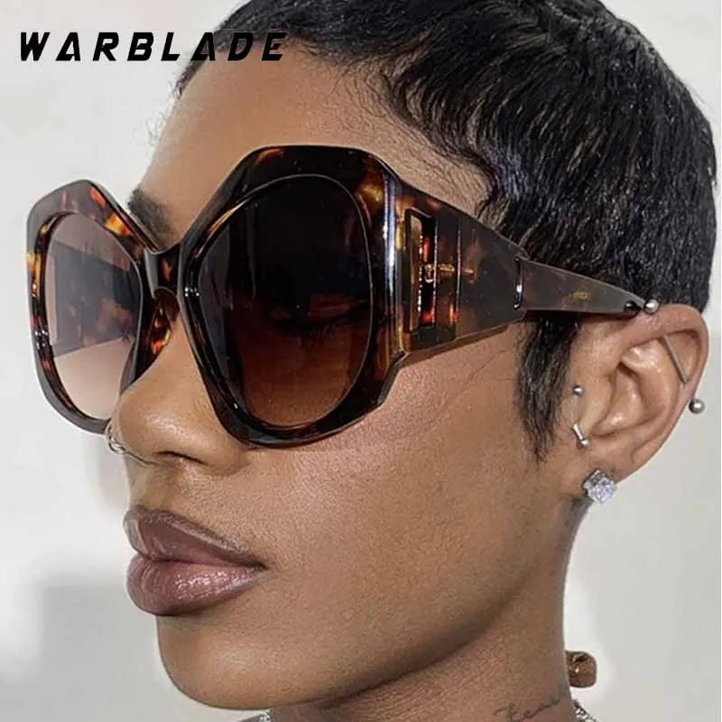 Fashion Sun Glasses Women Adumbral Anti-UV Spectacles Oversize Polygonal Frame Eyeglasses Outdoor Driving Shades Ladies UV400
Fashion Sun Glasses Women Adumbral Anti-UV Spectacles Oversize Polygonal Frame Eyeglasses Outdoor Driving Shades Ladies UV400